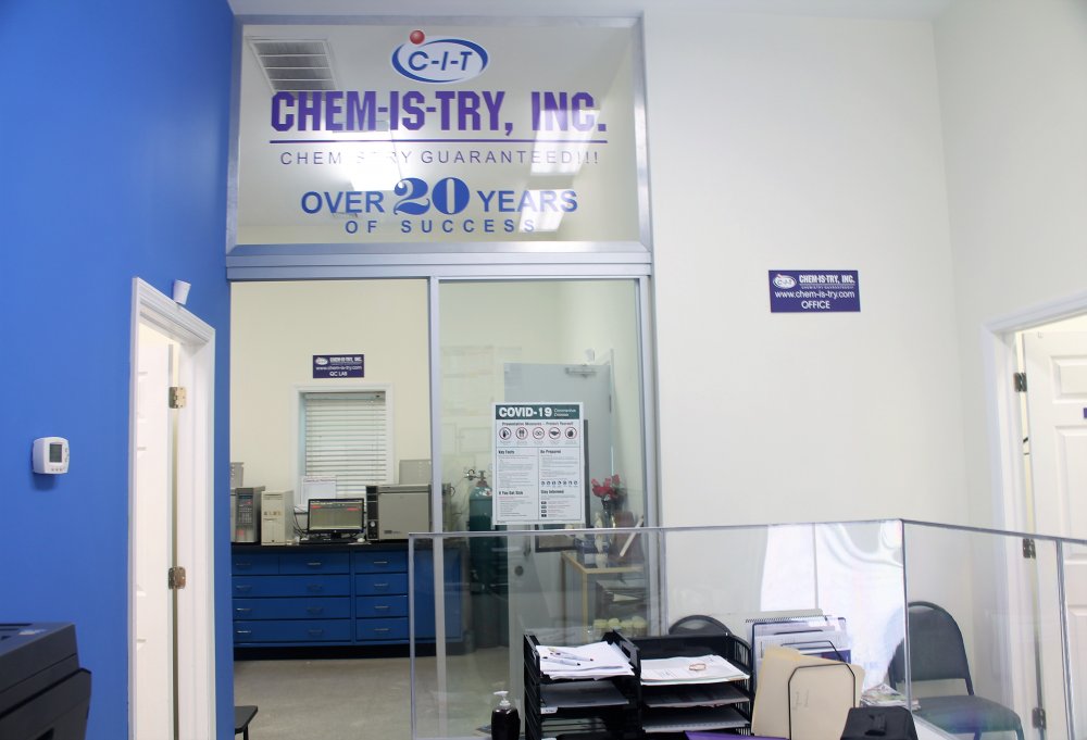 CHEM-IS-TRY laboratory