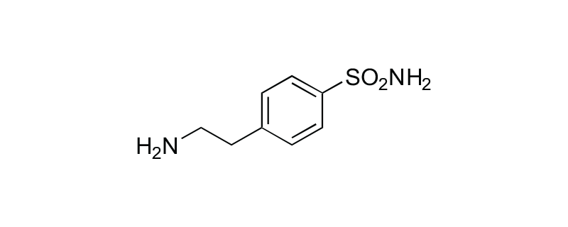 Structure of 4-(2-AMINOETHYL)BENZENESULFONAMIDE
