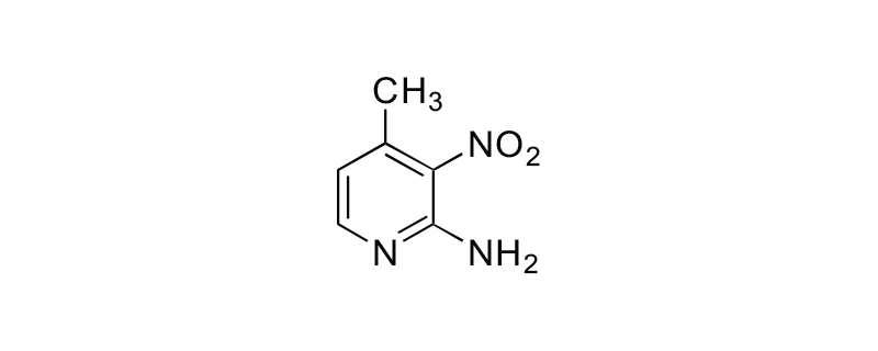 Structure of 2-AMINO-4-METHYL-3-NITRO PYRIDINE