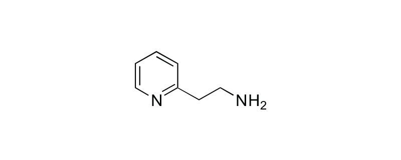 Structure of 2-(2-AMINOETHYL) PYRIDINE