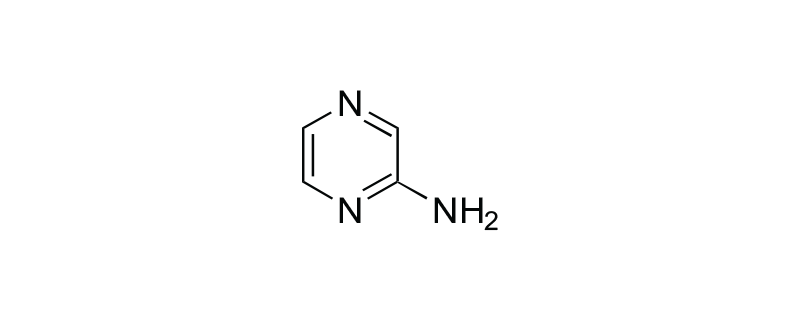 Structure of 2-AMINOPYRAZINE