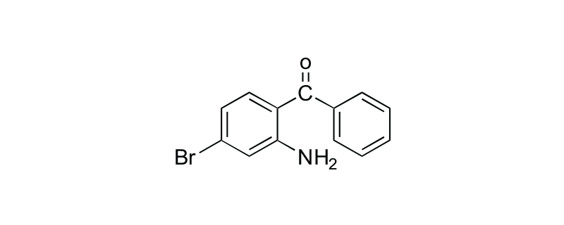 Structure of 2-AMINO-4’-BROMOBENZOPHENONE