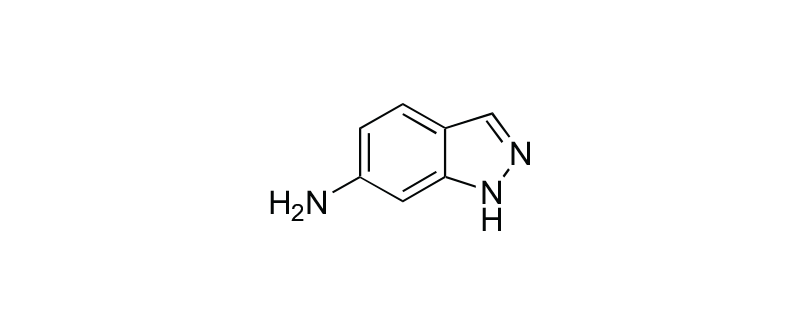 Structure of 6-AMINOINDAZOLE