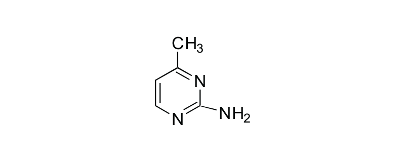 Structure of 2-AMINO-4-METHYLPYRIMIDINE