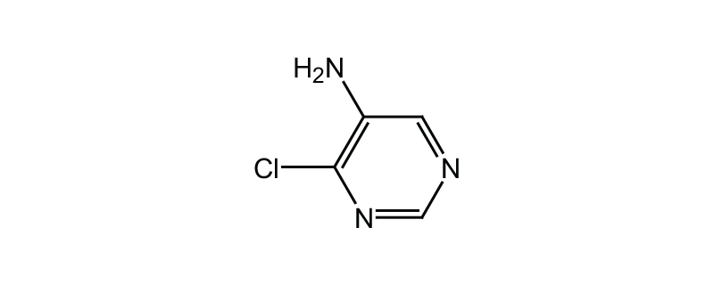 Structure of 5-AMINO-4-CHLOROPYRIMIDINE