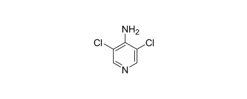 Structure of 4-AMINO-3,5-DICHLOROPYRIDINE