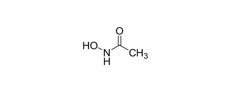 Structure of ACETOHYDROXAMIC ACID