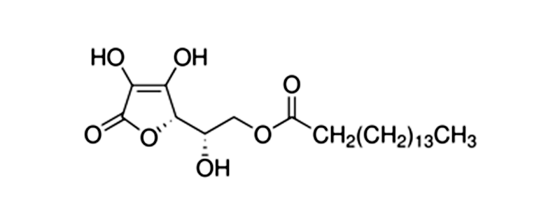 Structure of ASCORBYL PALMITATE