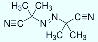 Structure of 2,2′-AZOBIS(2-METHYLPROPIONITRILE)