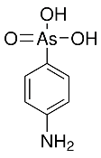 Structure of P-ARSANILIC ACID