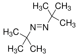 Structure of 2,2′-AZOBIS(2-METHYLPROPANE)