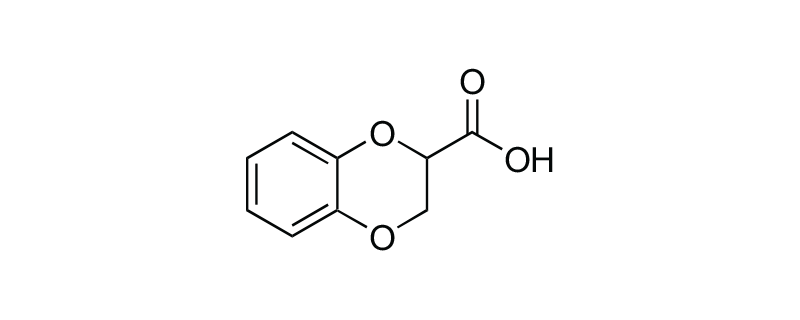 Structure of 1,4-BENZODIOXAN-2-CARBOXYLIC ACID