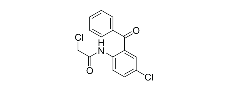 Structure of 2′-BENZOYL-2,4′-DICHLORO ACETANILIDE