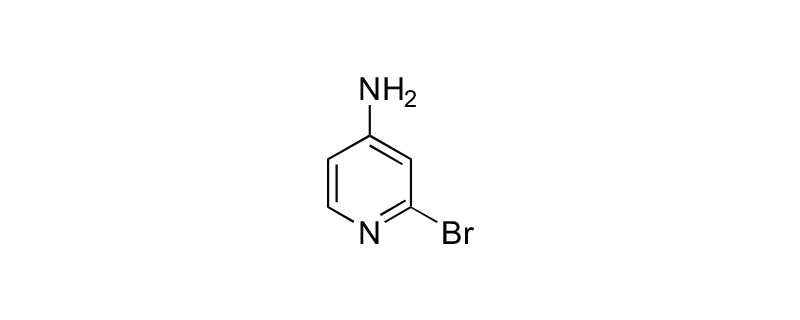 Structure of 2-BROMO-4-PYRIDINAMINE