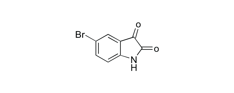 Structure of 5-BROMOISATIN
