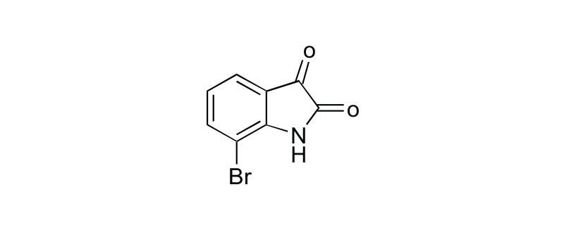 Structure of 7-BROMOISATIN