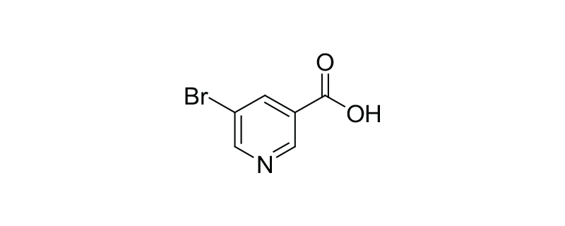 Structure of 5-BROMONICOTONIC ACID