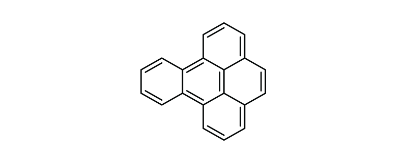Structure of BENZO(E)PYRENE