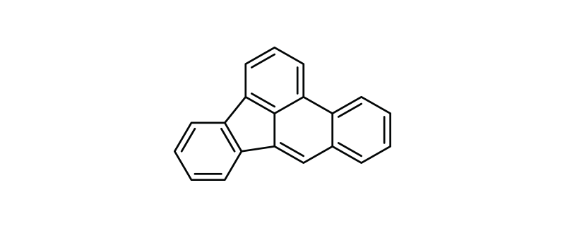 Structure of BENZO(B)FLUORANTHENE