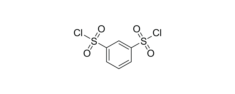 Structure of BENZENE-1,3-DISULFONYL CHLORIDE