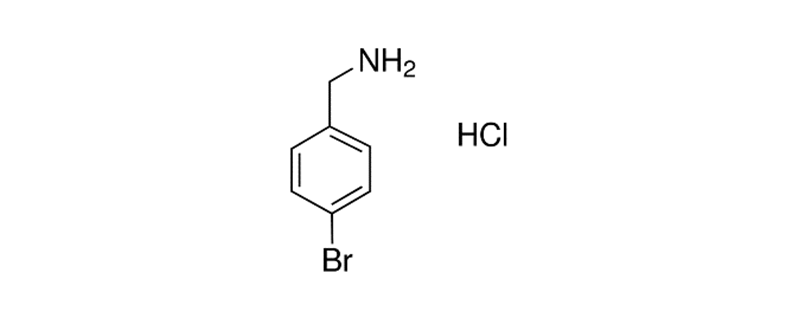 Structure of 4-BROMOBENZYLAMINE HYDROCHLORIDE