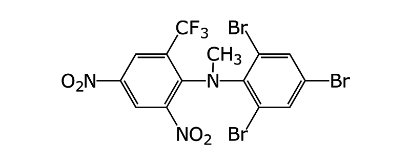 Structure of BROMETHALIN