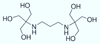 Structure of 1,3- BIS[ TRIS(HYDROXYMETHYL)METHYLAMINO]PROPANE