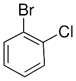 Structure of 1-BROMO-2-CHLOROBENZENE
