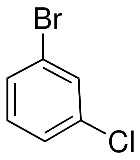 Structure of 1-BROMO-3-CHLOROBENZENE  (3-BROMO-1-CHLOROBENZENE)
