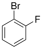 Structure of 1-BROMO-2-FLUOROBENZENE