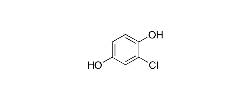 Structure of 2-CHLOROHYDROQUINONE