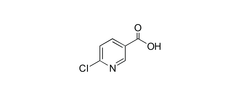 Structure of 6-CHLORONICOTINIC ACID