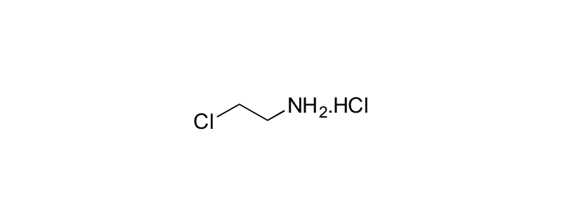 Structure of 2-CHLOROETHYLAMINE HYDROCHLORIDE
