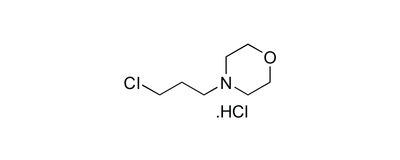 Structure of N-(3-CHLOROPROPYL) MORPHOLINE HYDROCHLORIDE