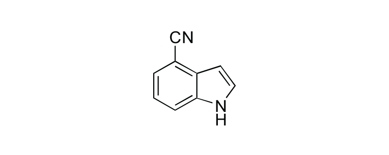 Structure of 4-CYANOINDOLE