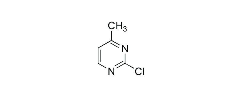 Structure of 2-CHLORO-4-METHYL PYRIMIDINE