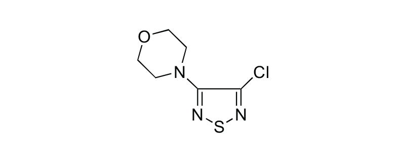 Structure of 3-CHLORO-4-MORPHOLIN-4YL-1,2,5-THIADIAZOLE