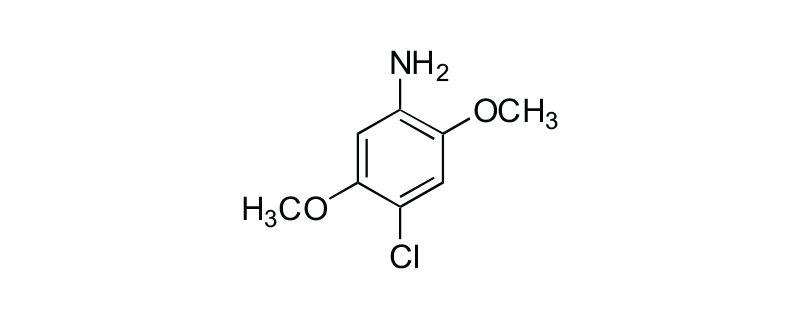 Structure of 4-CHLORO-2,5-DIMETHOXY ANILINE