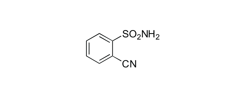 Structure of 2-CYANO BENZENE SULFO NAMIDE