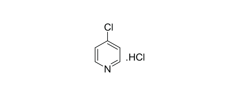 Structure of 4-CHLORO PYRIDINE HCL