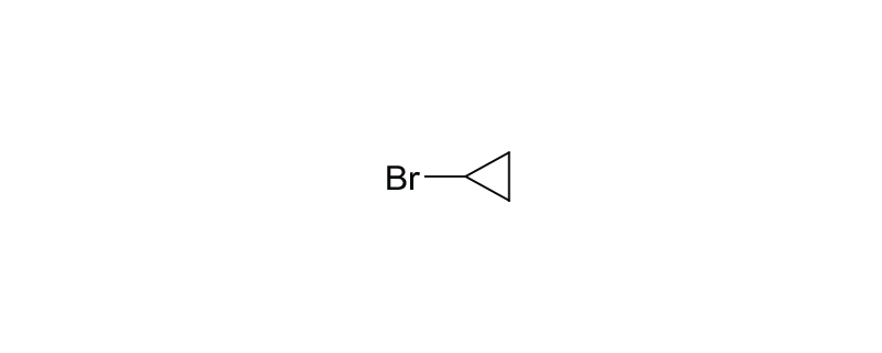 Structure of CYCLOPROPYL BROMIDE