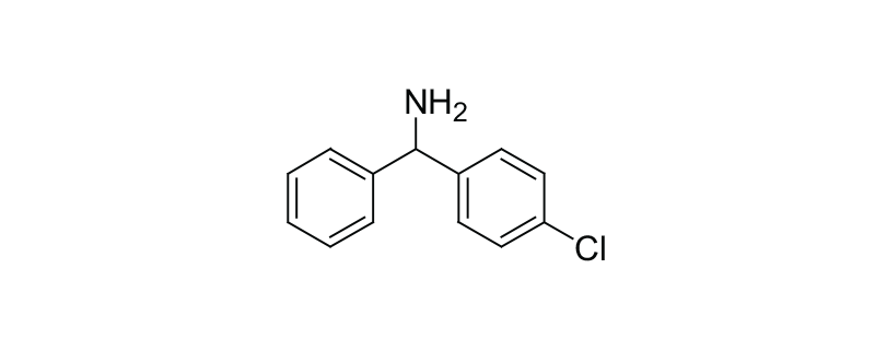 Structure of 4-CHLORO BENZHYDRYLAMINE HYDRO CHLORIDE