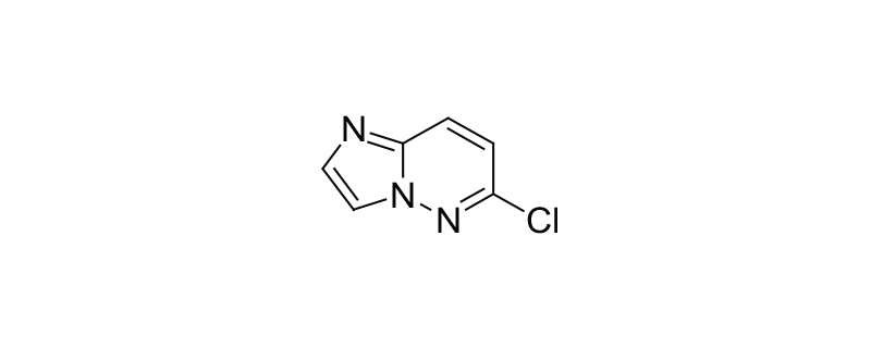 Structure of 6-CHLOROIMIDAZOL (1,2-B) PYRIDAZINE