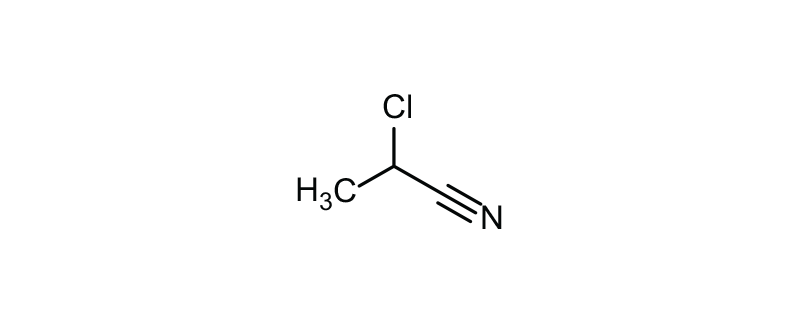 Structure of 2-CHLOROPROPIONITRILE