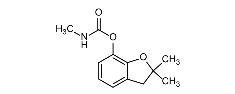 Structure of CARBOFURAN