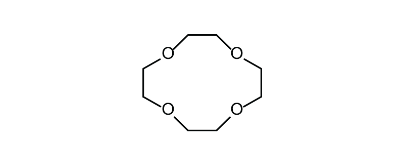 Structure of 12-CROWN-4
