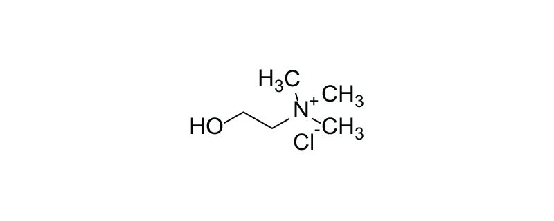 Structure of CHOLINE CHLORIDE, COMPLIES TO USP