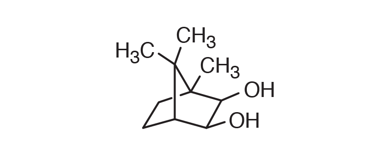 Structure of (±)-EXO,EXO-2,3-CAMPHANEDIOL