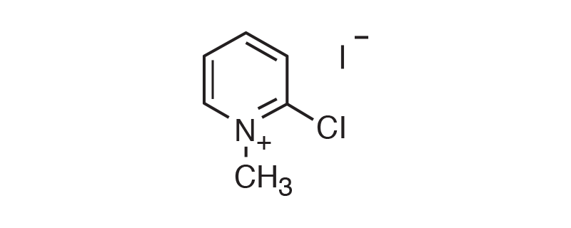 Structure of 2-CHLORO-1-METHYLPYRIDINIUM IODIDE