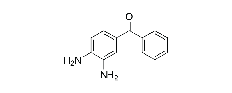 Structure of 3,4-DIAMINO BENZO PHENONE